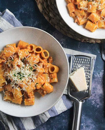 Vodka Pasta with Sausage