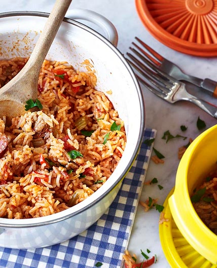Chicken and chorizo jambalaya