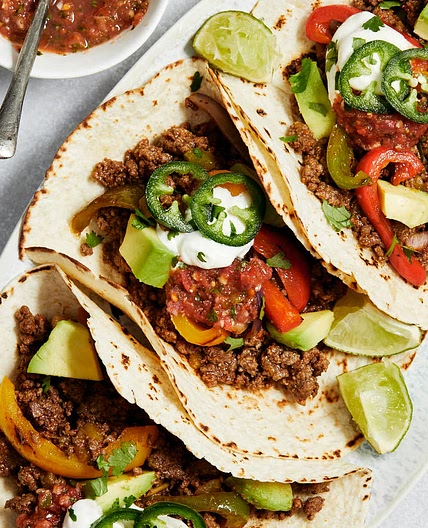 Ground Beef Fajitas