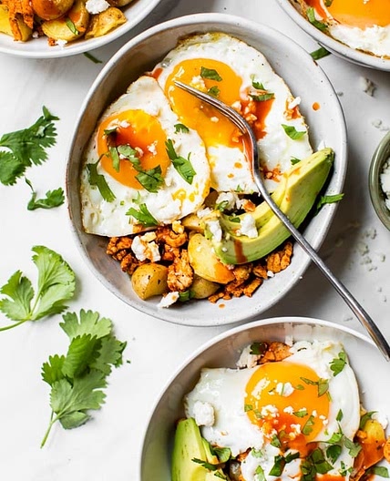Chorizo Breakfast Bowls