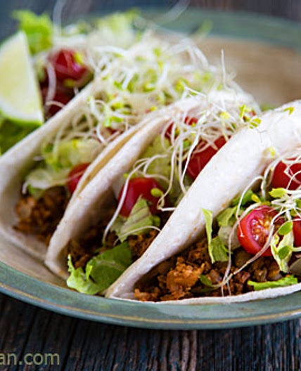 Lentil and Cauliflower Rice Taco Filling