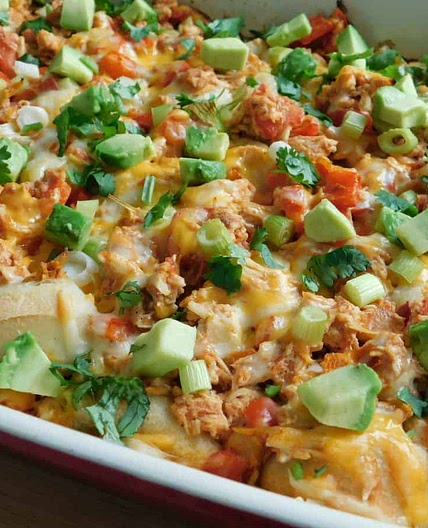 Chicken Enchilada Bubble Up