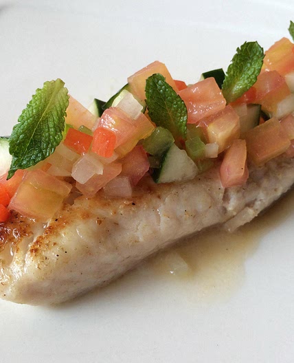 Receita de Tilápia grelhada com legumes