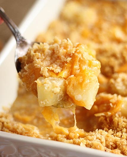 Pineapple Cheese Casserole