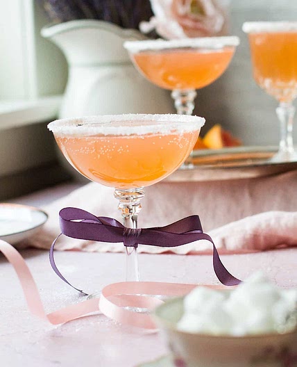Sugar Plum Fairy's Plum Drink - New Year's Eve Cocktail