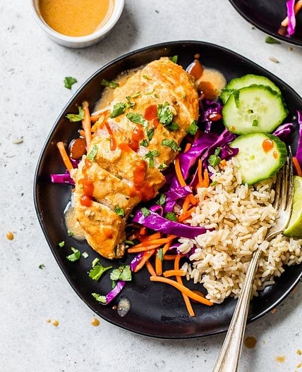 Peanut-Braised Chicken Breasts