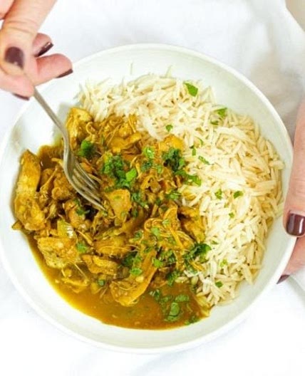 Slow Cooker Chicken Curry - easiest EVER recipe