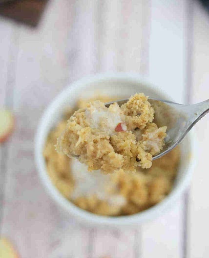 Healthy Apple Cinnamon Mug Cake