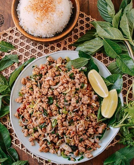 Pork Larb, The National Dish of Laos