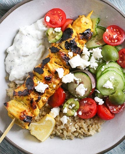 Chicken Tzatziki Bowl