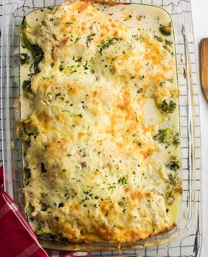 Green Chile Chicken Casserole