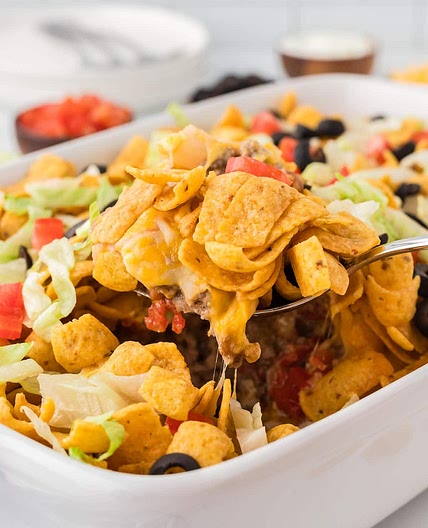 Walking Taco Casserole