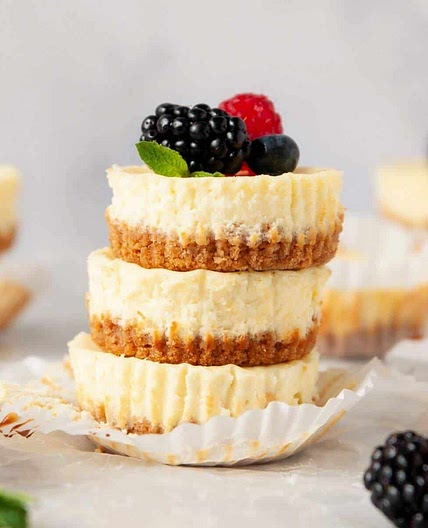 Mini Protein Cheesecakes