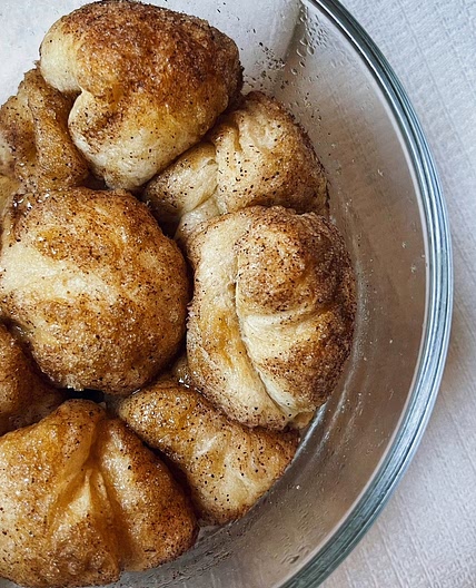 Single Serve Monkey Bread ~ Simple Dessert for One