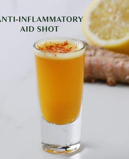 Anti-Inflammatory Aid Wellness Shot Recipe by Tasty