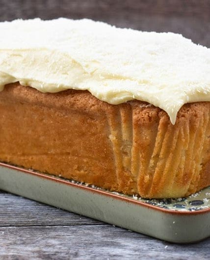 Easy Vegan Coconut Loaf Cake