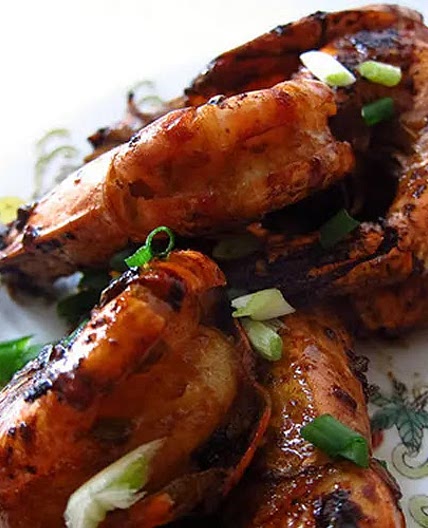 Soy Sauce King Prawn Stir Fry 豉油王煎蝦