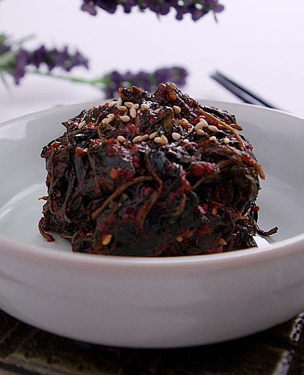 고추잎 무침 만드는 법