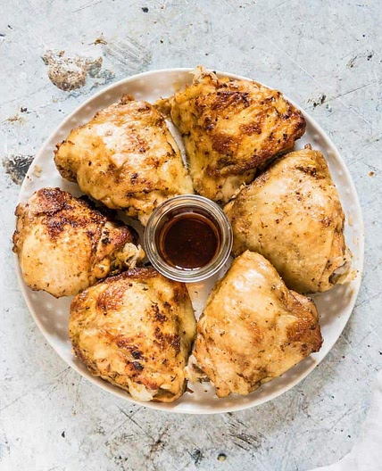 How to Cook Instant Pot Chicken Thighs {Using Fresh or Frozen Chicken}