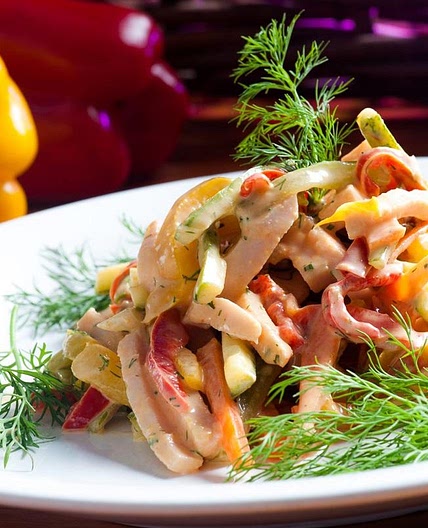 Receita de Salpicão de frango para Natal