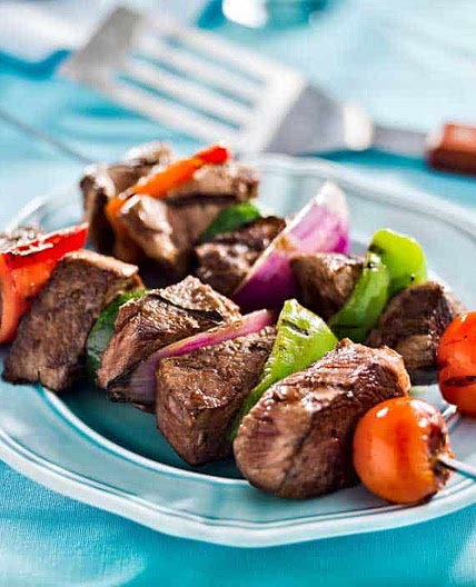 Grilled Tri-Tip Kabobs