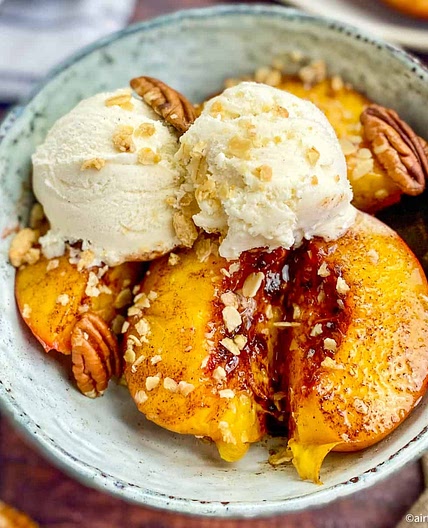 Air Fryer Nectarines