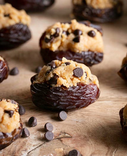 Cookie Dough Stuffed Dates