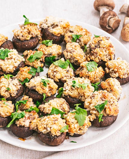 Cheese Stuffed Mushrooms