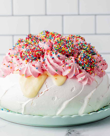 Fairy Bread Pavlova