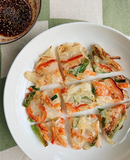 Yachaejeon (Crispy Korean Vegetable Pancakes)