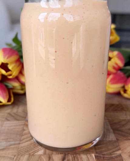 Orange Creamsicle Smoothie- Healthy Orange Julius Copycat Smoothie Recipe