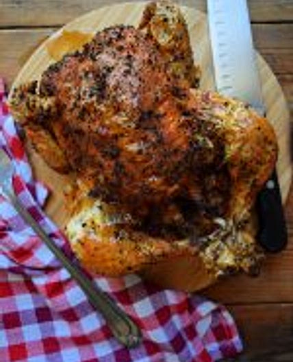 Oven Roasted Rotisserie Style Chicken