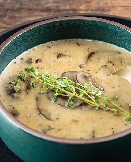 Instant Pot Mushroom Soup