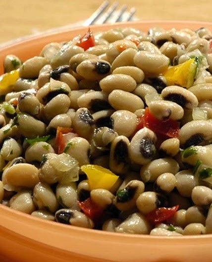 Receita de Salada de feijão fradinho