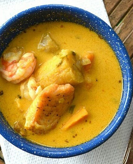 Tapado Costeño: Honduran Seafood and Coconut Milk Soup
