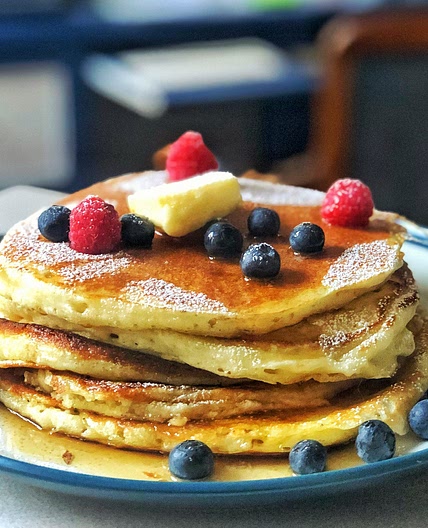 Crêpes épaisses au babeurre