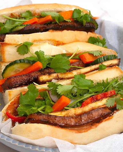 Lemongrass Tofu Banh Mi