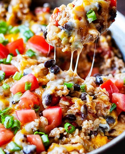 Instant Pot Chicken Burrito Bowl