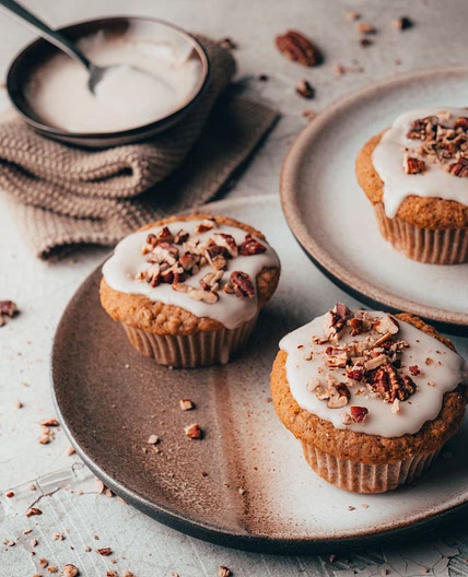 Vegane Vollkorn-Apfel-Muffins