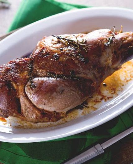 Cosciotto di agnello al forno