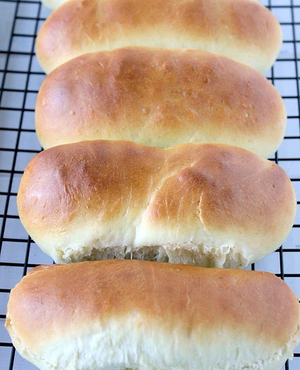 Homemade Hot Dog Buns