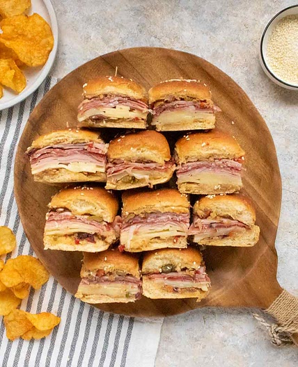 Muffuletta Sliders