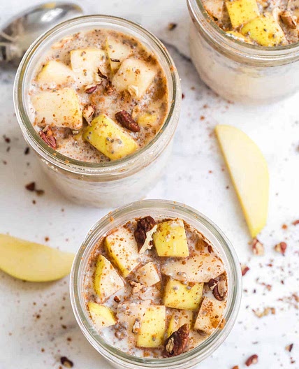 Apple Cinnamon Overnight Oats