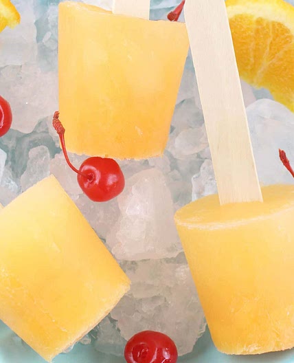 Alcoholic Adult Screwdriver Popsicle Recipe