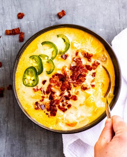 Venison Jalapeño Popper Soup