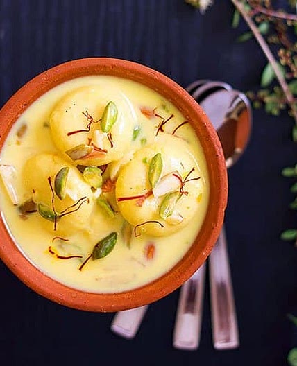 Rasmalai Indian Dessert Recipe