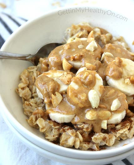 Peanut Butter Banana Oatmeal