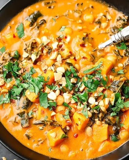 Spicy Peanut Soup