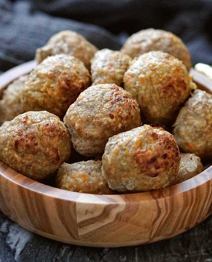 Turkey Meatballs For Baby (BLW) No Egg Option