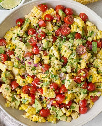 Corn Tomato Avocado Salad
